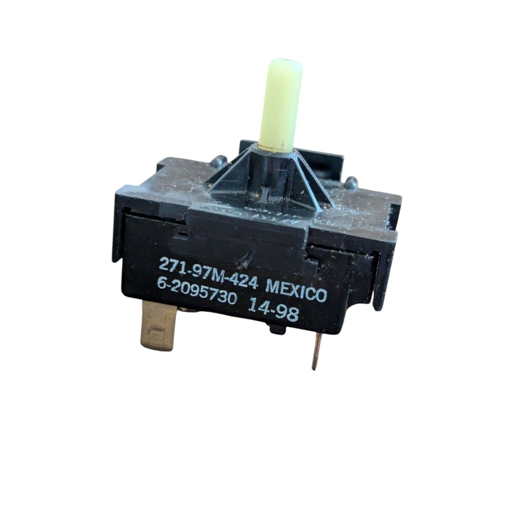 Maytag Washer Switch 6 2095730 OEM Whirlpool 271-97M-424 Ark-les 4 Terminals
